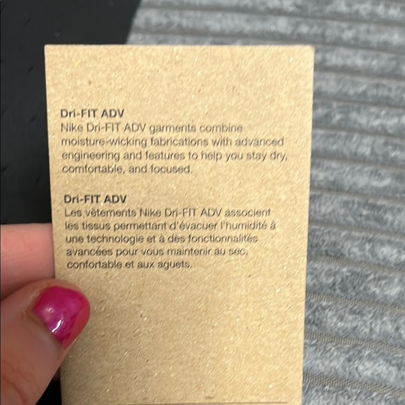 Nike Black Crop Tank Top Fitted Sleeveless - Picture 4 of 7